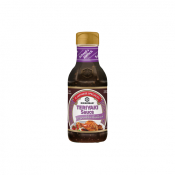 Kikkoman Teriyaki Sauce mit geröstetem Knoblauch, Sojasauce, 250 ml